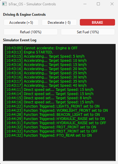 Screenshot 3 of bTrac OS